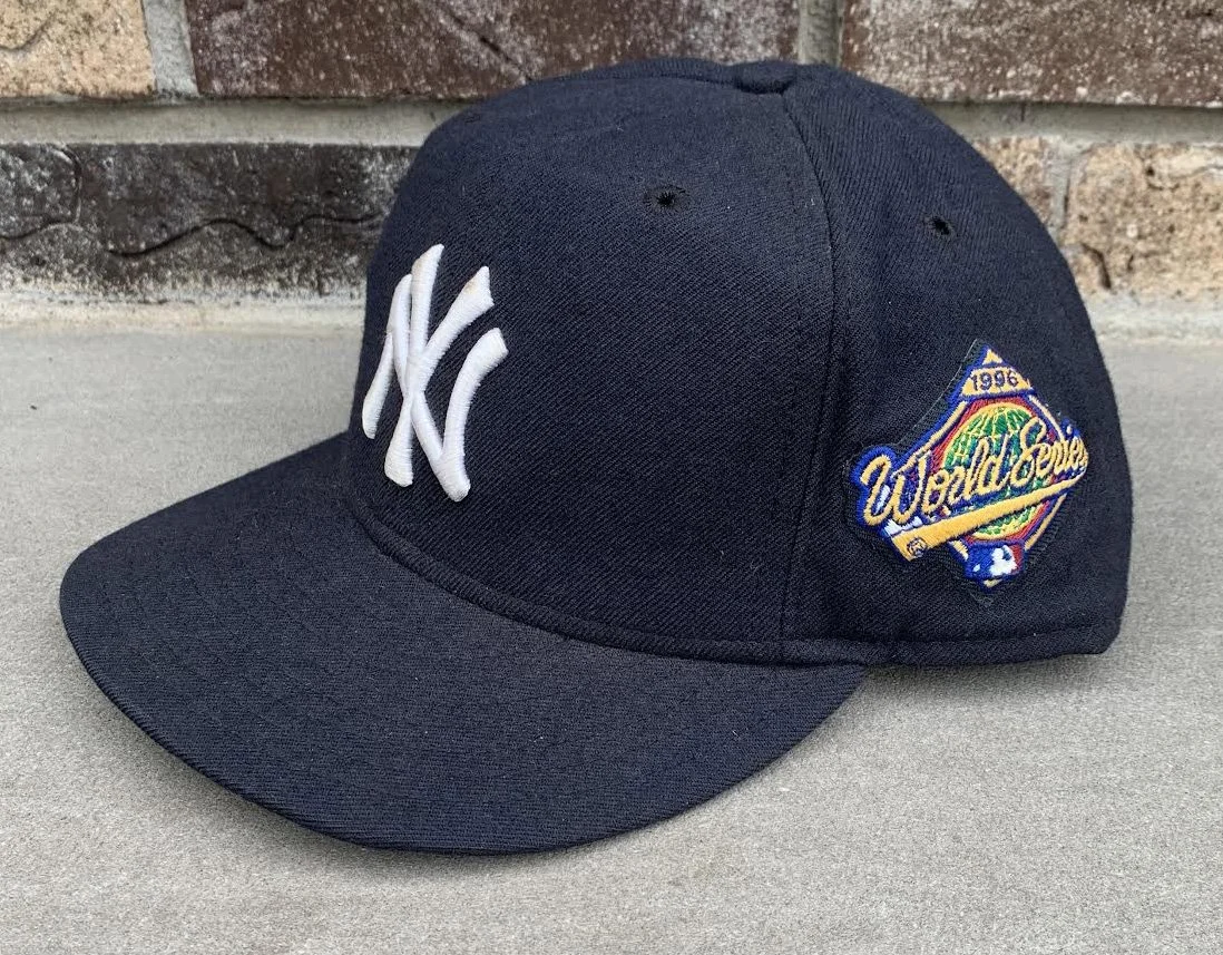 Vintage New Era New York Yankees 1996 World Series Fitted Hat